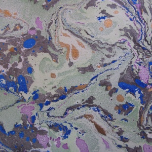 Papier marbre ramage-SylvieHournon-3